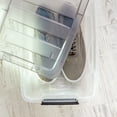thumbnail image 6 of IRIS 13 Qt. Plastic Storage Bins with Lids, Stackable Storage Containers, Totes, 8 Pack, 6 of 13