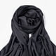 thumbnail image 5 of Hiyab de seda grande liso Maxi bufanda chal cabeza abrigo verano elegante Negro Yuyangstore bufandas de hijab para mujeres musulmanas, 5 of 8