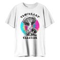 thumbnail image 1 of Fun T Temporary Vacation White Medium T-Shirt, 1 of 2