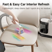 uwant Portable Carpet Cleaner Machine,18Kpa Powerful Suction for Pet Stains with Cleaning Tools&Solution Set of Self-Cleaning,Upholstery Cleaner for Car, Rug, Spot,Furniture