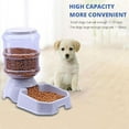 thumbnail image 3 of 3.8L Automatic Pet Feeder Dog Cat Drinking Bowl Large Capacity Water Food Holder, 3 of 8