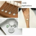 thumbnail image 4 of U8MO 72pcs Flat Round with 12 Constellations Tibetan Alloy Pendants Charms 17~21.5mm, 4 of 6