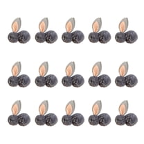 FFENYAN 15pcs Mini Plush Bunny Easter Bunny Rabbit Plush Stuffed Animals Plush Toys Soft Tiny Rabbit Doll Plush Hanging Pendant Ornament for DIY Easter Decorations Party Favors