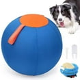 thumbnail image 3 of Pekkaxy Large Inflatable Herding Ball Toy for Dogs - Durable Outdoor Exercise Pump Included Play Ball for Active Dogs, 3 of 9