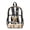 Corgi Dog Paw Beige, variant on SEANATIVE PVC School Bag for Kids Clear Daypack Transparent Backpack See Through Bookbag Stylish Clear Bag with Front Pocket for Boys Girls, Cat Flower Paw