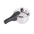 thumbnail image 1 of Stainless Steel Pressure Cooker, 2L/3L/4L/5L/6L Fast Cooking Mini Pressure Canner, Thickened Rice Cooker with Spring Valve  Devices for Gas Stove & Induction Cooker, 1 of 7