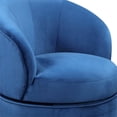 thumbnail image 4 of Sophia Swivel Accent Chair in Blue Velvet, 4 of 7