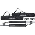 thumbnail image 7 of Sound Town 2-Pack Crank-Up Tripod Speaker Stands, with Carry Bags, Pole-Mount Adapter Brackets, Black (STSDA-78CU-PAIR), 7 of 7