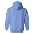 thumbnail image 5 of Gildan Pullover Hoodie for Men | 50-Cotton / 50-Polyester | Warm and Durable Heavy Blend Hooded Sweatshirt in Carolina Blue- Size M, 5 of 5