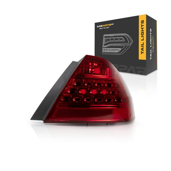CarLights360: For Honda Accord Tail Light Assembly 2006 2007 Passenger Side | Sedan | LED | DOT Certified | For HO2819130 | 33501-SDA-A32