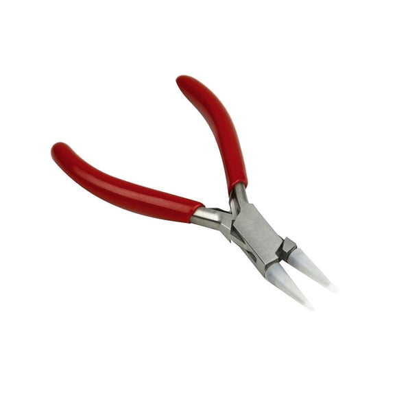 4-3/4" Round Nose Nylon Pliers with Removable Jaws Jewelry Making Tool - PLR-0059
