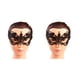 thumbnail image 1 of Minnieouse Gargantilla de vampiro cubre piedras preciosas negras erógenas diseño ahuecado pieza facial ancha para Cosplay costumbres exóticas para fiesta M022 2piezas Minnieouse CBP201218, 1 of 5