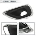 thumbnail image 5 of Unique Bargains Front Left Fog Light Grill for Jeep Grand Cherokee 2014-2016 Front Lower Bumper Fog Light Cover Inserts No.68143079AB ABS 1 Pc, 5 of 7