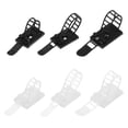 thumbnail image 5 of 5/10Pcs Electrical Equipment Supplies Cord Management Wire Holder Organizer Table Desk Storage Self-adhesive Cable Clips Wire Tie Cable Tie BLACK L-10PCS, 5 of 8