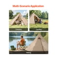 thumbnail image 3 of VEVOR Hot Tent for 2 Persons, Portable Winter Tipi Tent with Stove Jack, Waterproof Camping Tents, Lightweight 4 Season Shelter Tents for Hiking Fishing Backpacking, S Size, 3 of 9