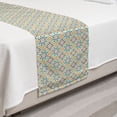 thumbnail image 2 of Traditional Bed Runner, Mediterranean Mosaic Style Colorful Pattern, Decorative Accent Bedding Scarf for Hotels Homes and Guestrooms, Twin, Multicolor, by Ambesonne, 2 of 2
