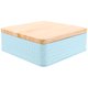 thumbnail image 1 of Caja de hojalata cuadrada para galletas, contenedor para regalar, caja de hojalata para organización del hogar, 1 of 7