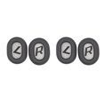 thumbnail image 1 of Sidaley Auriculares Almohadillas para los oídos Cojín Auriculares Auriculares Funda de cuero Reemplazo para Backbeat Pro2 SE Type1 NO1, 1 of 6