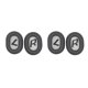 thumbnail image 1 of Sidaley Auriculares Almohadillas para los oídos Cojín Auriculares Auriculares Funda de cuero Reemplazo para Backbeat Pro2 SE Type1 NO1, 1 of 6