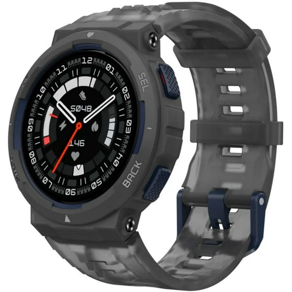 Amazfit A2212 Active Edge Midnight Pulse Smartwatch, Black