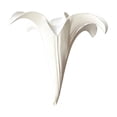 thumbnail image 6 of 10 Pieces Lightweight EVA Foam Lily Heads In Two Different Sizes, Pure White Hanging Floral Ornament for Wedding Ceiling Backdrop and Indoor Outdoor Party Scene Layout, 6 of 7