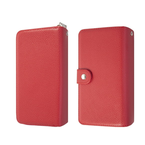 Mignova For iphone Xs Max 6.5 inch Case,iPhone Xs Max Wallet Case,Detachable Magnetic Flip Purse with Wrist Strap and Card Slots Holder Protective Cover for Apple iPhone Xs Max 6.5"(Red)