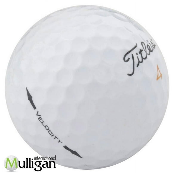 Mulligan - 36 Titleist Velocity 5A Recycled Used Golf Balls, White