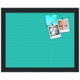 thumbnail image 2 of PinPix ArtToFrames 13x10 Custom Cork Bulletin Board    Poster Board Has a Fabric Style Canvas Finish, Framed in Satin Black (PinPix-650), 2 of 5