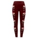 thumbnail image 3 of Gibobby pantalones negros mujer Leggings deportivos estampados navideños de moda informal para mujer Leggings de moda (Vino, XL), 3 of 5