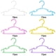 thumbnail image 4 of Juego de 100 Perchas de plástico para bebé, Perchas para clóset, Perchas para niños, Perchas pequeñas, 4 of 7