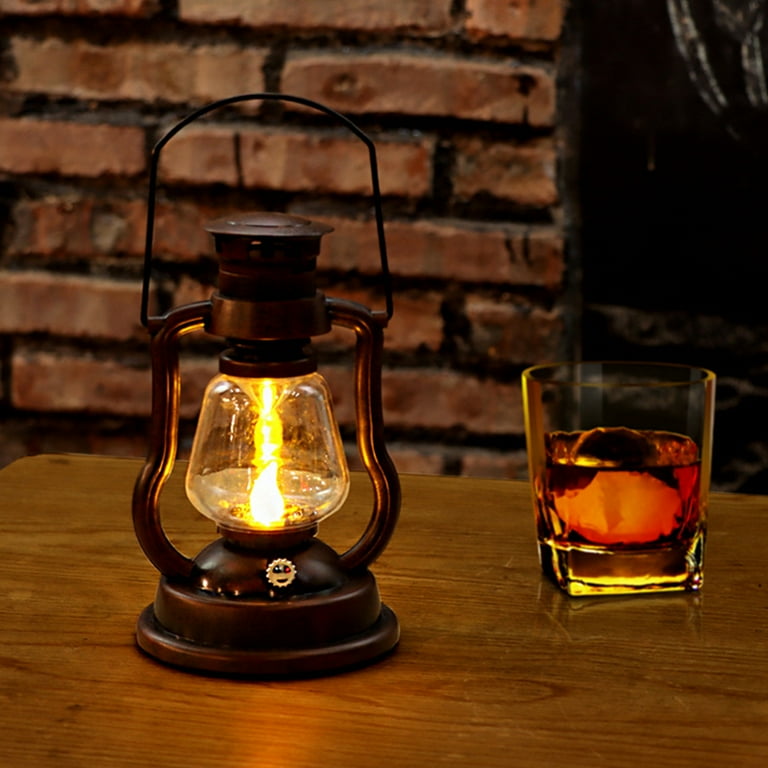AURORA TRADE Kerosene Lamp Vintage High Brightness Rechargeable