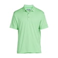 thumbnail image 5 of Ben Hogan Men's and Big Men's Performance Short Sleeve Textured Golf Polo Shirt, Up to 5XL, 5 of 6
