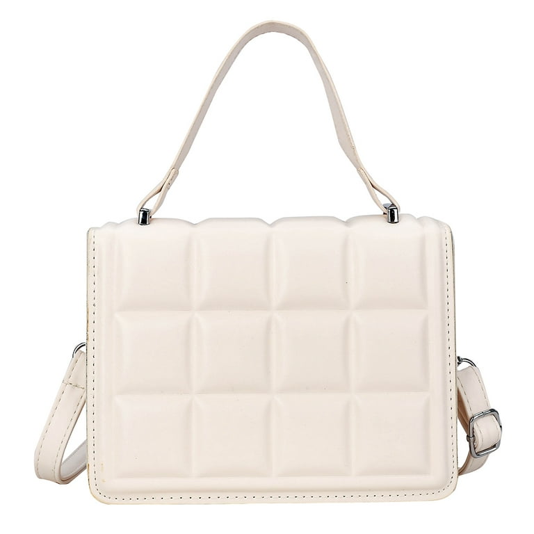 Flap Shoulder Bag Solid For Women - Beige