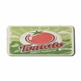 thumbnail image 1 of Vintage Computer Mouse Pad, Retro Tomato Poster an Antique Paper Print in Contemporary Graphic Design, Rectangle Non-Slip Rubber Mousepad X-Large, 35" x 15" Gaming Size, Green Red, by Ambesonne, 1 of 2