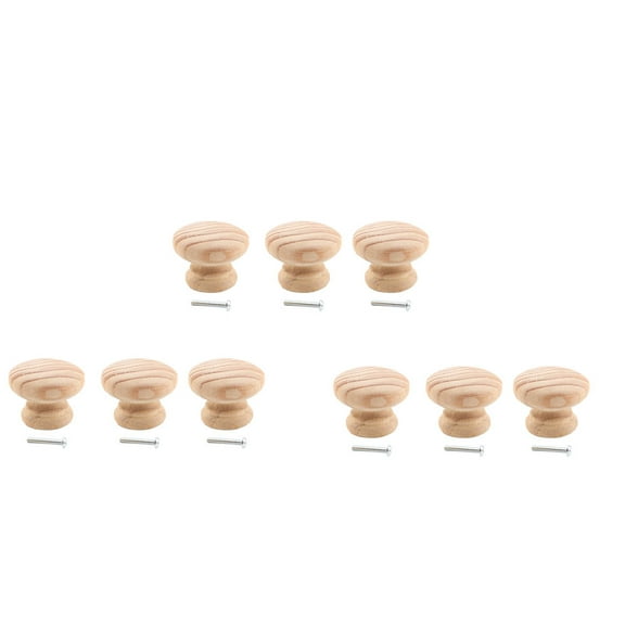 9 Pcs Matte Drawer Handle Handles for The Nursery Kitchen Bookcase Dresser