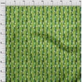 thumbnail image 3 of oneOone Cotton Silk Light Green Fabric Circle & Texture Quilting Supplies Print Sewing Fabric By The Yard 42 Inch Wide, 3 of 4