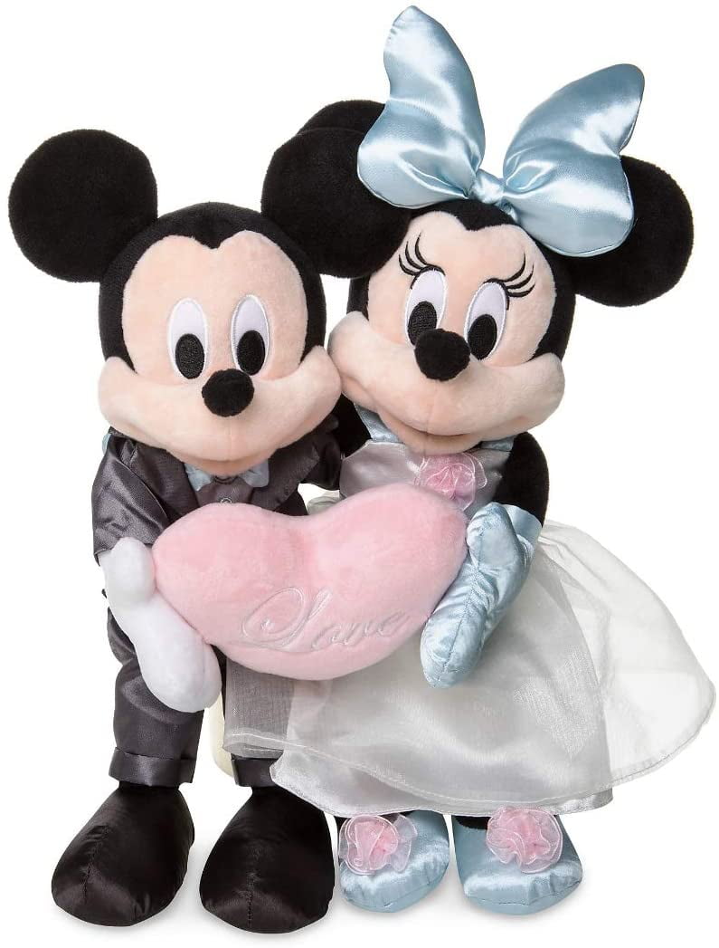 Bride And Groom Minnie Mickey Mouse Disney Word Art Print Gift Wedding Present 