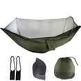 thumbnail image 4 of OYIGU Camping Hammock with Mosquito Cover, Mosquito Proof Hanging Bed, Hammocks for Outside with Mosquito Net, Portable Nylon Swing Hammock, 4 of 6