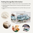thumbnail image 5 of Ryvnso Easter Truck Egg Storage Basket Large Bin Foldable Boxes Toys Organizer 14.2x10.2x8.3in 2 PCs, 5 of 8