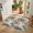 Light Beige Gray Green Tan, variant on Oval Door Mat 20"x31.5", Christmas Pink Absorbent Non Slip Front Door Mat, White Xmas Tree Elk Winter Snowflake Diatomaceous Entryway Rug for Indoor Patio Living Room Kitchen Door Entrance