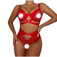 thumbnail image 4 of Traje de lencería sexy Otoño Encaje Malla Costura Traje erótico sexy Fridja nalpqowj43214, 4 of 9
