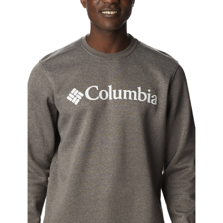 Columbia Men s Trek Crew Sweatshirt Gray Size XX Large Walmart