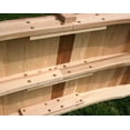 thumbnail image 5 of Creekvine Design Cedar Pearl River Garden Bridge-Size:10', 5 of 5