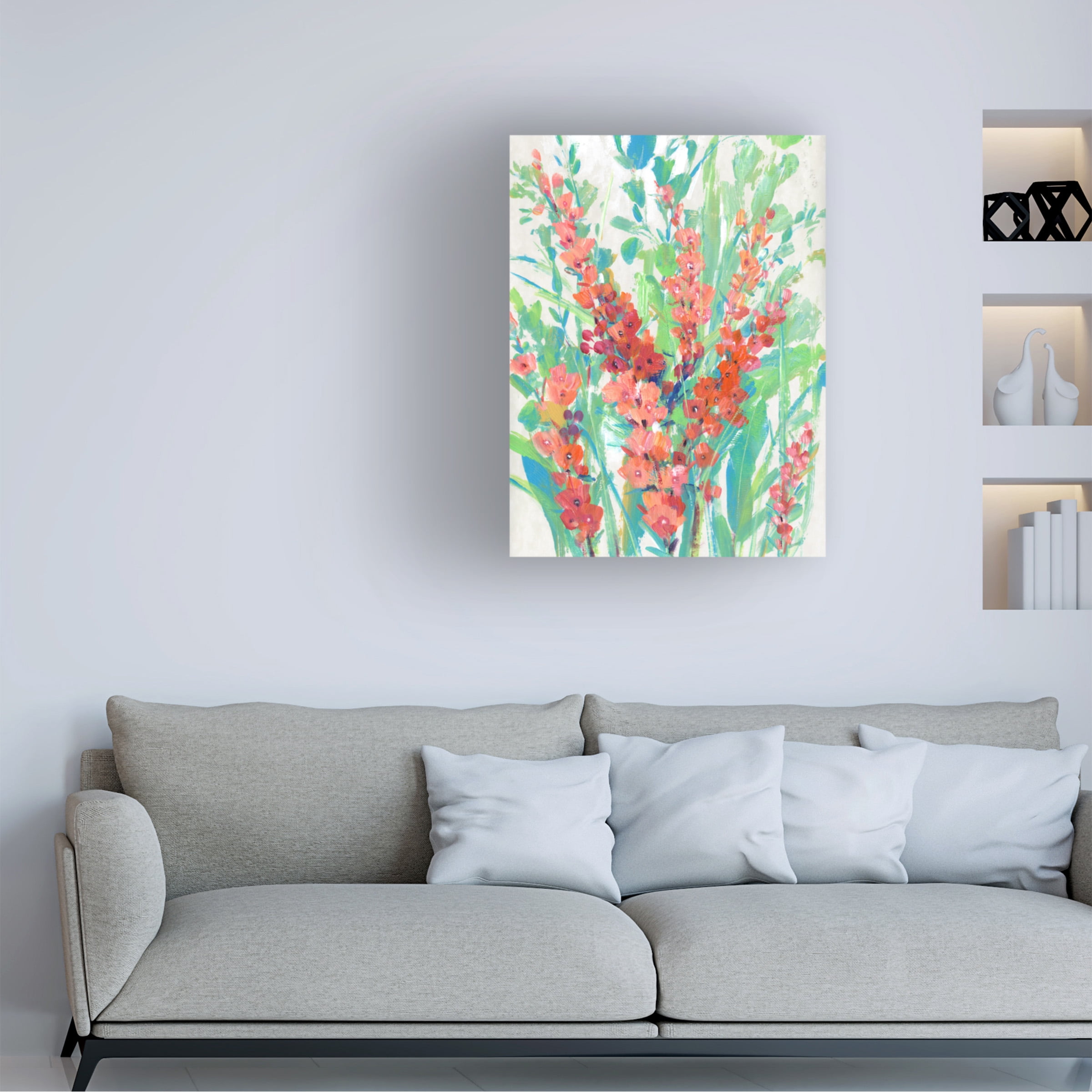 Tim OToole 'Tropical Summer Blooms II' Canvas Art