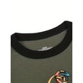 thumbnail image 4 of WIBACKER Toddler Boys Cotton Pajama Sets Snug Fit Long Sleeve Tops & Sleep Pants Soft Kids Motorcycle Sleepwear 3T, 4 of 7