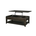 thumbnail image 5 of FurniFact Mahogany Lift Top Cocktail Table – Modern Coffee Table with Storage, 5 of 7