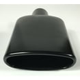 thumbnail image 5 of Exhaust Tip 2.25" Inlet 6.0 X 2.25" Outlet 9.0" Long Rolled Oval Angle WOA6002509-225-BPSS Stainless Steel Black Powder Wesdon Exhaust Tip, 5 of 8