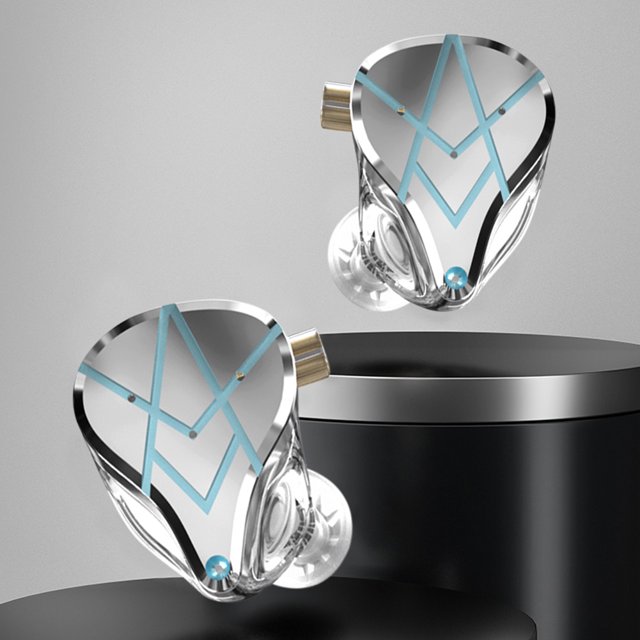 KZ-ASX Auriculares internos de 3,5 mm Jack HiFi Bass Monitor Auriculares para computadora Teléfono Barbie Nuevos Originales
