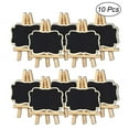 thumbnail image 4 of unbranded 10pcs Mini Decorative Boarder Chalkboard Signs Black Board Message Board with Stand for Wedding Party Decoration Primary Color Small Size 170101, 4 of 7