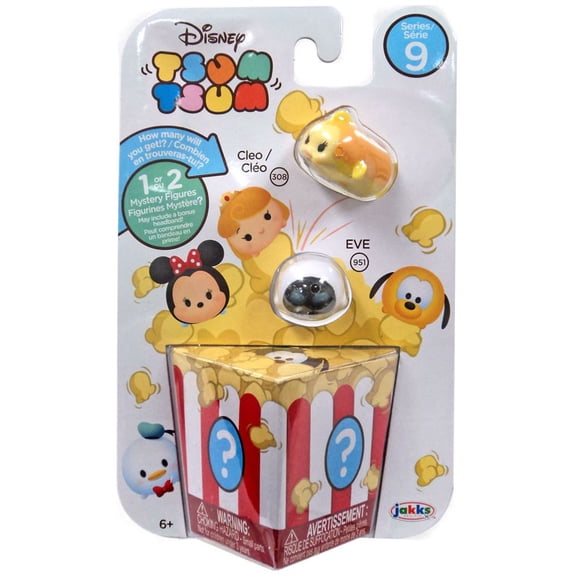 Disney Tsum Tsum Series 9 Cleo & EVE Minifigure 3-Pack